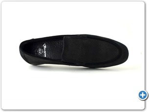 607 Black cobra Süede Leather Sole Top
