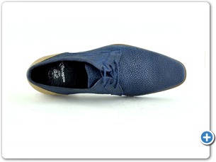 14748 Navy meteor Inj Leather Sole Top