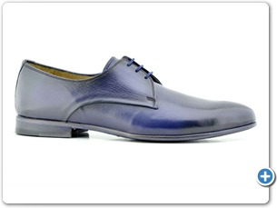 16507 Navy HP Nat Calf Lining Leather Sole Side