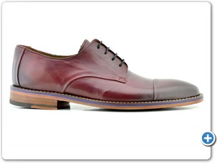 16806 Bordo HP Nat Calf Lining Leather Sole Side
