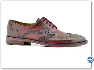 16807 Bordo HP Nat Calf Lining Leather Sole Side