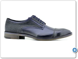 2201 Navy HP- Navy Meteor Anthracite Lining Leather Sole Side