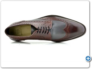 2203 Bordo-Grey Antic Anthracite Lining 385 Red Sole Top