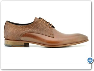2220 Cognac HP - Cognac Meteor Anthracite Lining Leather Sole Side