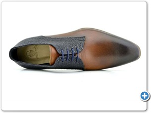 2220 Cognac HP-Navy Meteor Anthracite Lining Leather Sole Top