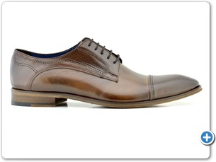 2225 Brown HP Blue Lining Leather Sole Side