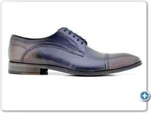 2225 Navy HP Blue Lining Leather Sole Side