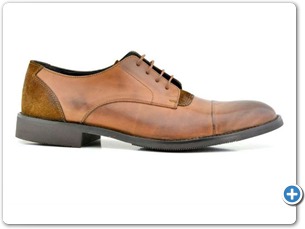 827 Cognac Antic Anthracite Lining Emre Brown Sole Side